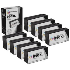 LD 8PK Reman Cartridge Fits for HP Black Ink 950XL 950 XL CN045AN 8100 8600 Plus picture