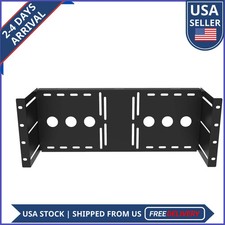 4U 19 inch Universal VESA LCD Monitor Mounting Bracket Rack Mount Adapter picture