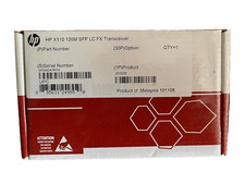 JD102B I Genuine SEALED Box HP X110 100M SFP LC FX TRANCEIVER-- JD102B picture