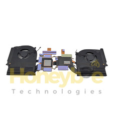 GENUINE DELL ALIENWARE M17 R2 CPU GPU COOLING HEATSINK FAN ASSEMBLY 4515 G2U picture