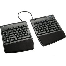 Freestyle2 Blue Wireless Ergonomic Keyboard for PC (9 Separation), Dark Gray picture