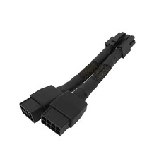 1pc Dual 8pin to 8 Pin GPU Power Cable Graphics Power Cable 10cm 030-1233 picture