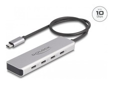 Delock USB 10Gbps Type-C Hub with 4 x Female Connection Cable 64231 picture