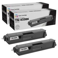 LD Compatible Brother TN431 / TN433 Set of 2 High-Yield Black Toner Cartridges picture
