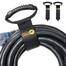 Easy-Carry Wrap-It Storage Straps - 22” (2-Pack) – Heavy-Duty Hook and Loop C... picture