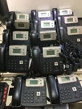 LOT OF 13:  YEALINK SIP-T21P E2 DUAL-LINE ENTRY LEVEL IP PHONE - BLACK - READ picture