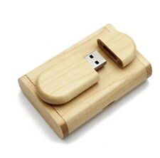 Bean Wooden USB 3.0 Flash Drive Unique Custom USB Box Photograph Studio Pendrive picture