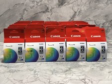 Lot of 35 Genuine Canon CL-51 Color High Yield Ink Cartridge Sealed picture