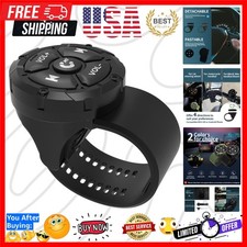 Bluetooth Media Button Remote,Waterproof Wireless Music Controller for Car Bi... picture