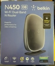 Belkin N450 DB 4-Port 10/100 Wi-Fi Dual-Band N Router NEW picture