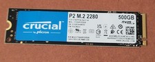 Crucial P2 M.2 2280 PCIe 500GB NVMe Gen 3 x4 SSD CT500P2SSD8 picture