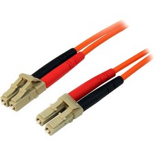 StarTech 15m Fiber Optic Cable - Multimode Duplex 50/125 - LSZH Fiber Jumper picture
