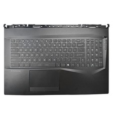 Black Palmrest Full Color Backlit Keyboard Non-Touchpad For MSI GE75 3077E2C213Y picture