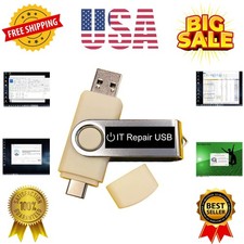 Computer IT Repair Bootable USB Flash Drive – Antivirus, Data Recovery & Pass... picture