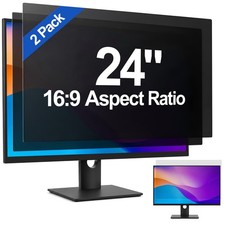 GMOC [2-Pack] 24 Inch Privacy Screen for Computer Monitor, 16:9 Aspect Ratio ... picture