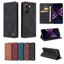 Leather Magnetic Wallet Cover Case For Xiaomi 14T 13T 12T 11T Poco X7 F5 X3 F6 picture