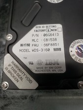 IBM 160MB Hard Drive Model WDS-3160S  picture
