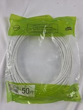 3 Pack Shaxon CAT5e Ethernet Cable 50FT RJ45 to RJ45 Network Patch Cord White picture