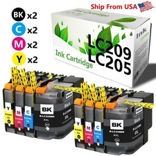 8-Pack LC209XXL LC205XXL Ink Cartridge Fit For MFC-J5620DW MFC-J5520DW Printer picture
