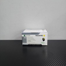 Lexmark 70C0H40 Yellow Toner Cartridge picture