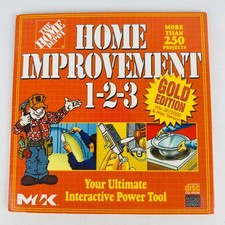 Home Depot - Home Improvement 1-2-3 Gold Edition CD Rom Windows & Mac Edition picture