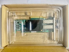 1PC EMULEX LightPulse LPE16002B-M6 2-Port 16GFC Fibre Channel Optic PCIe picture