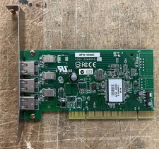 Vintage Apple Adaptec AFW-4300C Three FireWire 400 Port PCI Card picture