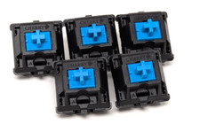 DROP Cherry MX2A Blue Clicky Switches for Mechanical Keyboard lot 49 pcs picture