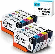 Smart Ink Cartridge Replacement for HP 564 XL - Pack of 10 (BM-KW8F-OC17) picture