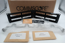 COMMSCOPE Angled Discrete Distribution Module Panel SL, UTP, 2U, 48 port picture