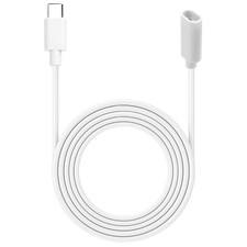 BTFO 1pcs USB-C Male to Female Extender Cable, 4.5m/14.76ft, white picture