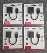 Inland DisplayPort To VGA Adapter 1080p Full HD Plug & Play HDCP 4-Pack picture