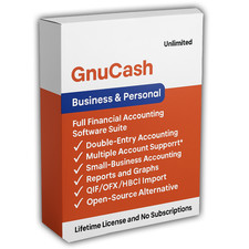 Ultimate GnuCash Pack (Accounting & Bookkeeping) (Windows + MacOS) (USB or DVD) picture