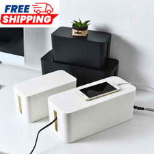 Cable Management Storage Box Dustproof Power Strip Wire Organizer YIYUEQIANLI picture