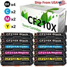 10PK CF210X-13A 131X Toner Cartridges For M251nw M276n M276nw M251n Printer picture