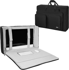 Padded Monitor Carrying Case Travel Bag Protective Storage Cover picture