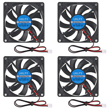 4PCS DC Coolng Fan 80X80X15Mm 80Mm 12V Dual Ball Bearing Brushless Case Cooler  picture