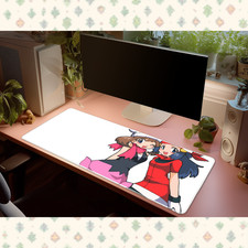 Pokemon Dawn May Trainers Desk Mat Mouse Pad Anime Gaming Large Extended picture
