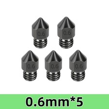 5PCS MK8 Hardened Steel Nozzle for Ender 3/Ender-3 Pro/Ender-3 S1 /CR-10 Series picture