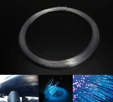 AZIMOM PMMA Plastic End Glow Fiber Optic Cable 0.5Mm(0.02In) 100M(328Ft)/Roll fo picture