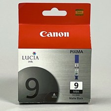 Canon Lucia Ink PIXMA 9MBK Matte Black SEALED NOS picture