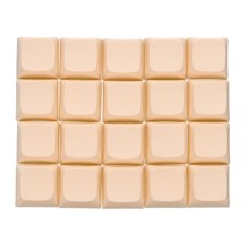 20Pcs PBT Keycap Set Mechanical Numeric Keypads for Keyboard Light Orange picture