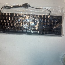 Rii RK100+ (8541666786) Rainbow LED Backlit Wired Gaming Keyboard picture