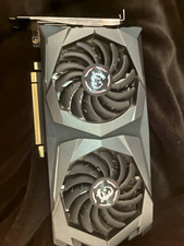 MSI NVIDIA GeForce Dual Fan PCIe x16 Graphics Card Backplate DP HDMI picture
