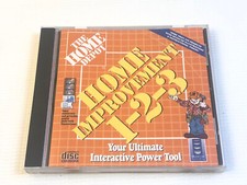 The Home Depot Home Improvement 1-2-3 PC Apple Mac 1995 Windows Project Planning picture