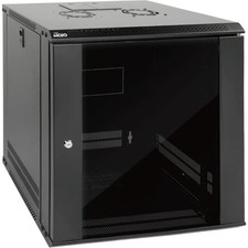 Tecmojo 12U Wall Mount Server Cabinet Rack Enclosure Lockable Door Black picture
