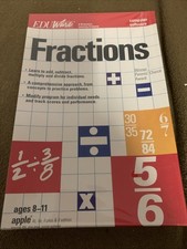 Eduware Fractions Britannica Learning Company Sealed Vintage Software Apple IIe picture
