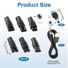 8 Pcs Power Cord 5V Replacement Charger USB Adapter picture