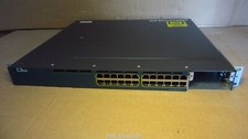 Cisco WS-C3560X-24T-S V01 24-Port Gigabit LAN Switch - 2x C3KX-PWR-350WAC + RACK picture