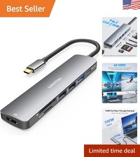 Versatile USB C Hub 7-in-1 Adapter: Convenient, Fast & Efficient for Creatives picture